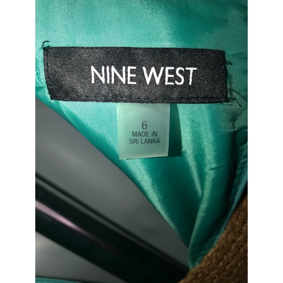 NINE WEST:Woman’s Green Size 6 Small MIDI Sundress - Picture 3 of 5